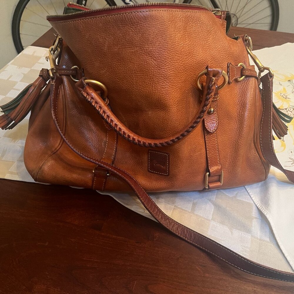 Dooney & Bourke Florentine leather satchel